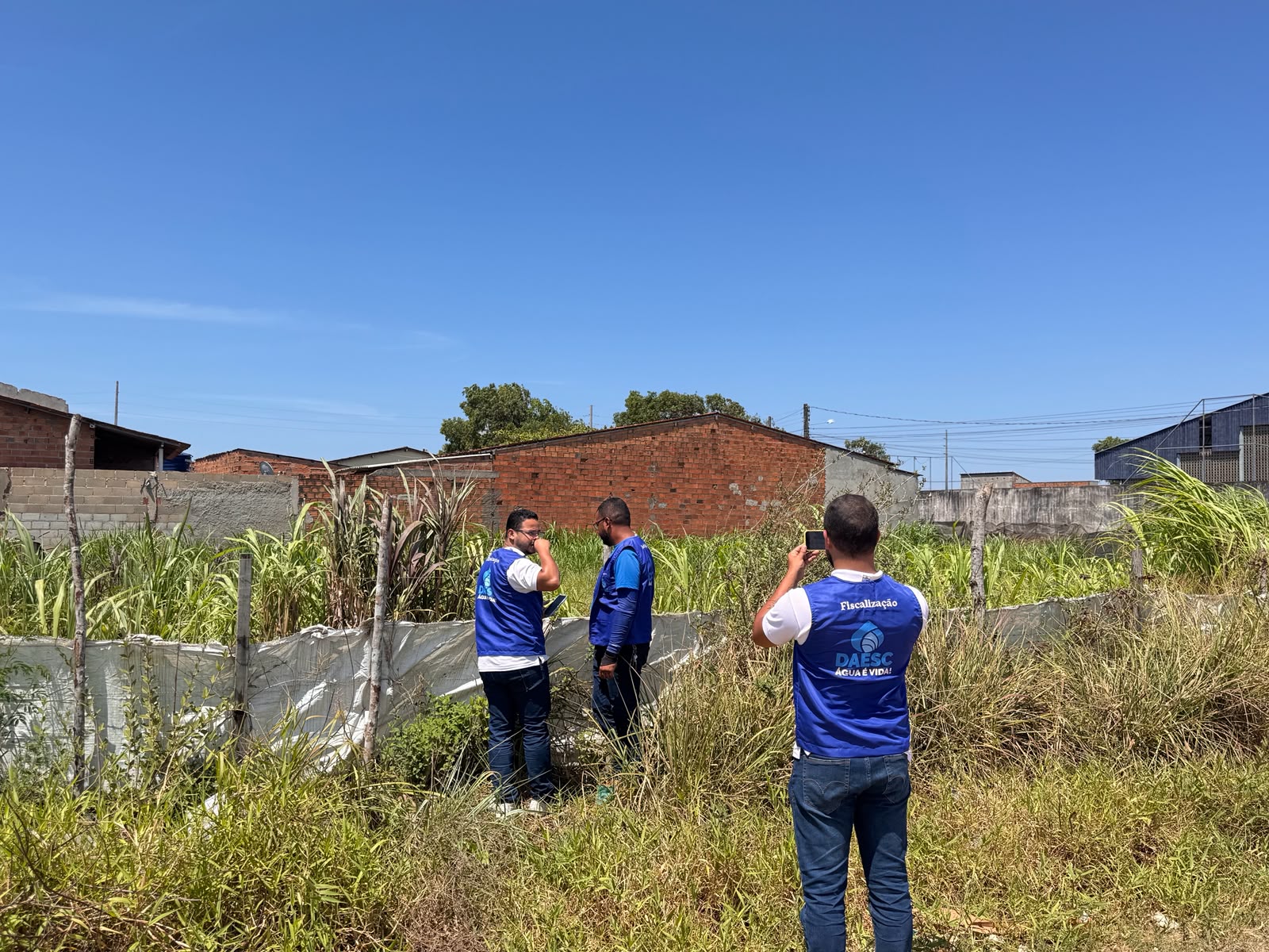 DAESC intensifica fiscalização contra irrigações e ligações clandestinas em Coruripe